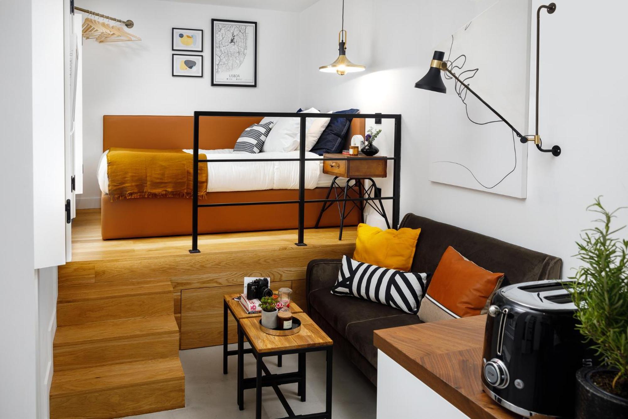 Saudade Micro Loft - Santos Appartement Lissabon Kamer foto